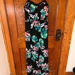 Floral maxi dress